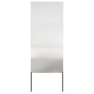 Екран за градинска неприкосновеност Сребрист 50 x 140 см