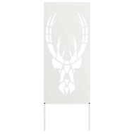 Екран за градинска неприкосновеност Бяло 50 x 140 см