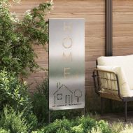 Екран за градинска неприкосновеност Сребрист 50 x 140 см