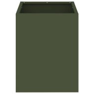 Градинска саксия Маслинено зелено 32 x 32 x 40 см