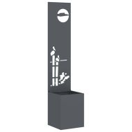 Екран за градинска неприкосновеност Антрацит 32 x 140 см