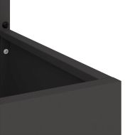 Екран за градинска неприкосновеност Черно 32 x 32 x 150 см