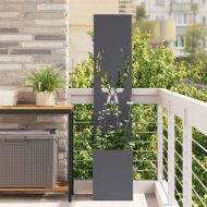 Екран за градинска неприкосновеност Антрацит 32 x 32 x 150 см