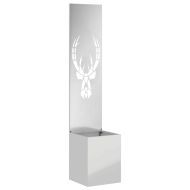 Екран за градинска неприкосновеност Сребрист 32 x 32 x 150 см