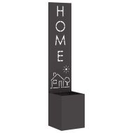 Екран за градинска неприкосновеност Черно 32 x 32 x 150 см