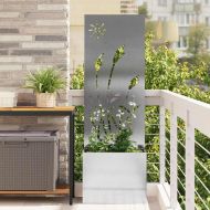 Екран за градинска неприкосновеност Сив 50 x 140 cm