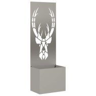 Екран за градинска неприкосновеност Ръждясало 50 x 32 x 150 см