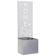 Екран за градинска неприкосновеност Сив 50 x 140 cm