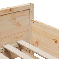 Рамка за легло с таблото Кафяво 80 x 200 cm Инженерно дърво