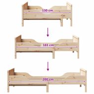 Рамка за легло с таблото Кафяво 80 x 200 cm Инженерно дърво