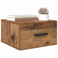 Нощен шкаф 2 pcs Старо дърво 35 x 35 x 20 см Инженерно дърво
