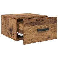 Нощен шкаф 2 pcs Старо дърво 35 x 35 x 20 см Инженерно дърво