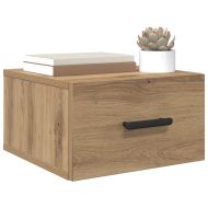 Нощен шкаф Дъб 35 x 35 x 20 см Инженерно дърво