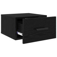 Нощен шкаф 2 pcs Черния дъб 35 x 35 x 20 см Инженерно дърво