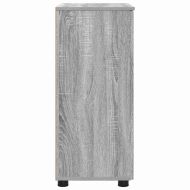Шкаф за баня Сив Сонома 60 x 35 x 80 см