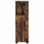 Шкаф за баня Димян дъб 30 x 35 x 95 см Инженерно дърво & Метал