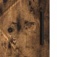 Шкаф за баня Димян дъб 30 x 35 x 95 см Инженерно дърво & Метал