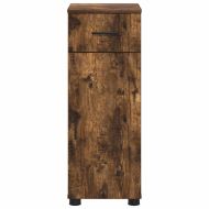 Шкаф за баня Димян дъб 30 x 35 x 80 см Инженерно дърво & Метал