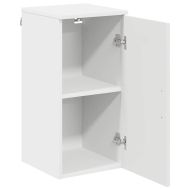 Шкаф за баня Бяло 30 x 31,5 x 61 см Инженерно дърво & Метал
