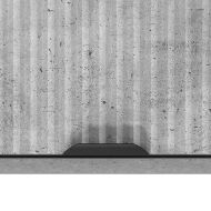 Шкаф за баня със съхранение Циментено сиво 39 x 23,5 x 65 см