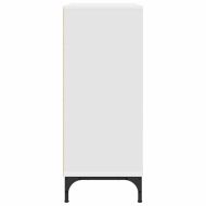 Служебен шкаф с чекмедже Бяло 79,5 x 33 x 82 см Инженерно дърво