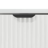 Масичка за кафе с чекмедже Бяло 90 x 49 x 46 см Инженерно дърво