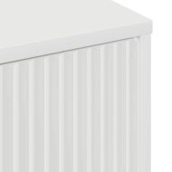 Масичка за кафе с чекмедже Бяло 90 x 49 x 46 см Инженерно дърво