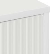 Служебен шкаф с чекмедже Бяло 89,5 x 33 x 82 см Инженерно дърво