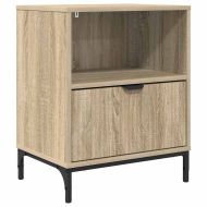 Нощен шкаф дъб сонома 49 x 36 x 61 см Инженерно дърво