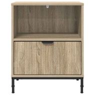 Нощен шкаф 2 pcs дъб сонома 49 x 36 x 61 см Инженерно дърво