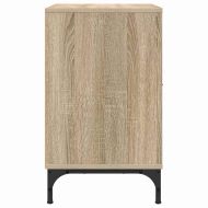 Нощен шкаф 2 pcs дъб сонома 49 x 36 x 61 см Инженерно дърво