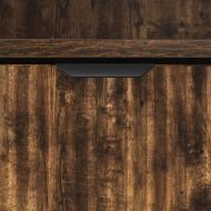 Нощен шкаф Опушен дъб 49 x 36 x 61 см Инженерно дърво