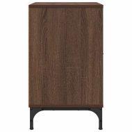 Нощен шкаф 2 pcs Кафяв дъб 49 x 36 x 61 см Инженерно дърво