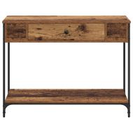 Конзолна маса Старо дърво 100 x 34.5 x 75 см