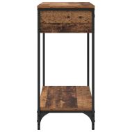 Конзолна маса Старо дърво 100 x 34.5 x 75 см