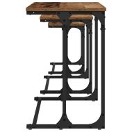 Нестинг масичка за кафе 3 pcs Старо дърво Инженерно дърво