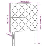 LED глава Розово 100 cm Кадифе