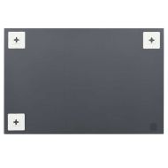 Стенно огледало с LED лампи, правоъгълно, стъкло