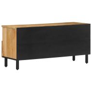 ТВ шкаф, 100x33x46 см, мангово дърво масив