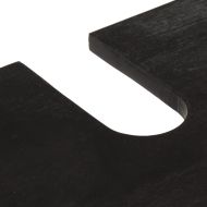 Шкаф за баня 62x33x58 см масивно мангово дърво