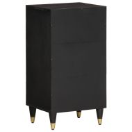 Страничен шкаф 40x33x75 см манго масивно дърво