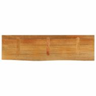Плот за маса, жив ръб, 120x40x2,5 см, масивно дърво манго