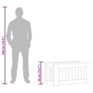 Повдигната леха, 100x50x50 см, импрегнирано борово дърво