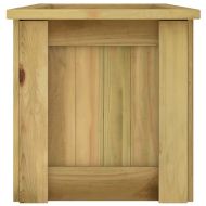 Повдигната леха, 196x50x50 см, импрегнирано борово дърво