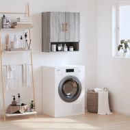 Стенен шкаф, сив сонома, 60x31x70 см, инженерно дърво