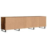 ТB шкаф, опушен дъб, 150x30x44,5 см, инженерно дърво