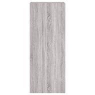 ТB стенен шкаф, сив сонома, 40,5x30x102 см, инженерно дърво