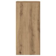 Сайдборд, дъб артизан, 29,5x34x76 см, инженерно дърво