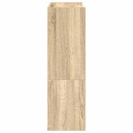 Шкаф за обувки, дъб сонома, 60x25x81 см, инженерно дърво