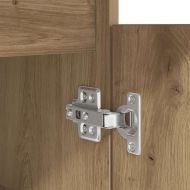 Бюро, дъб артизан, 86x49x76 см, инженерно дърво